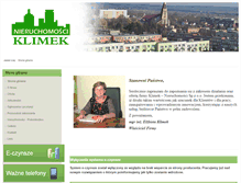 Tablet Screenshot of klimek.e-czynsze.pl